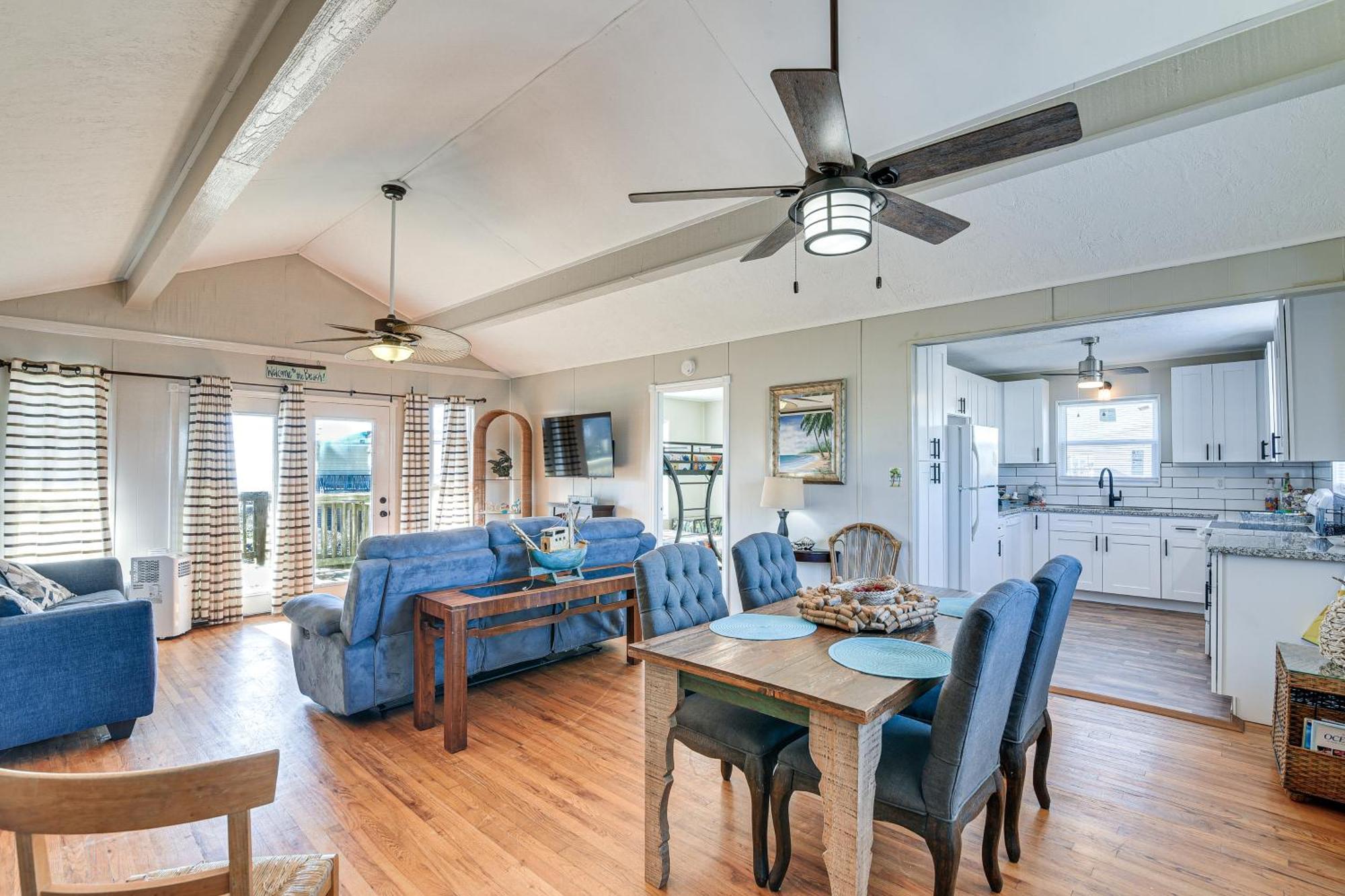 Second-Row Surfside Beach House Newly Renovated! Exteriör bild